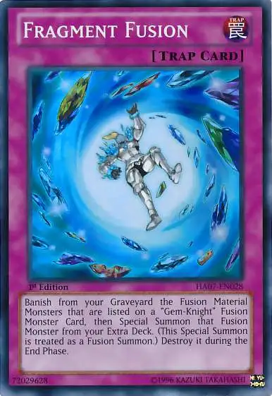 YuGiOh Duel Terminal 7 Single Card Normal Parallel Rare Fragment Fusion DT07-EN048 - ToyWiz YuGiOh Duel Terminal 7 Single Card Normal Parallel Rare Fragment Fusion DT07-EN048 - ToyWiz