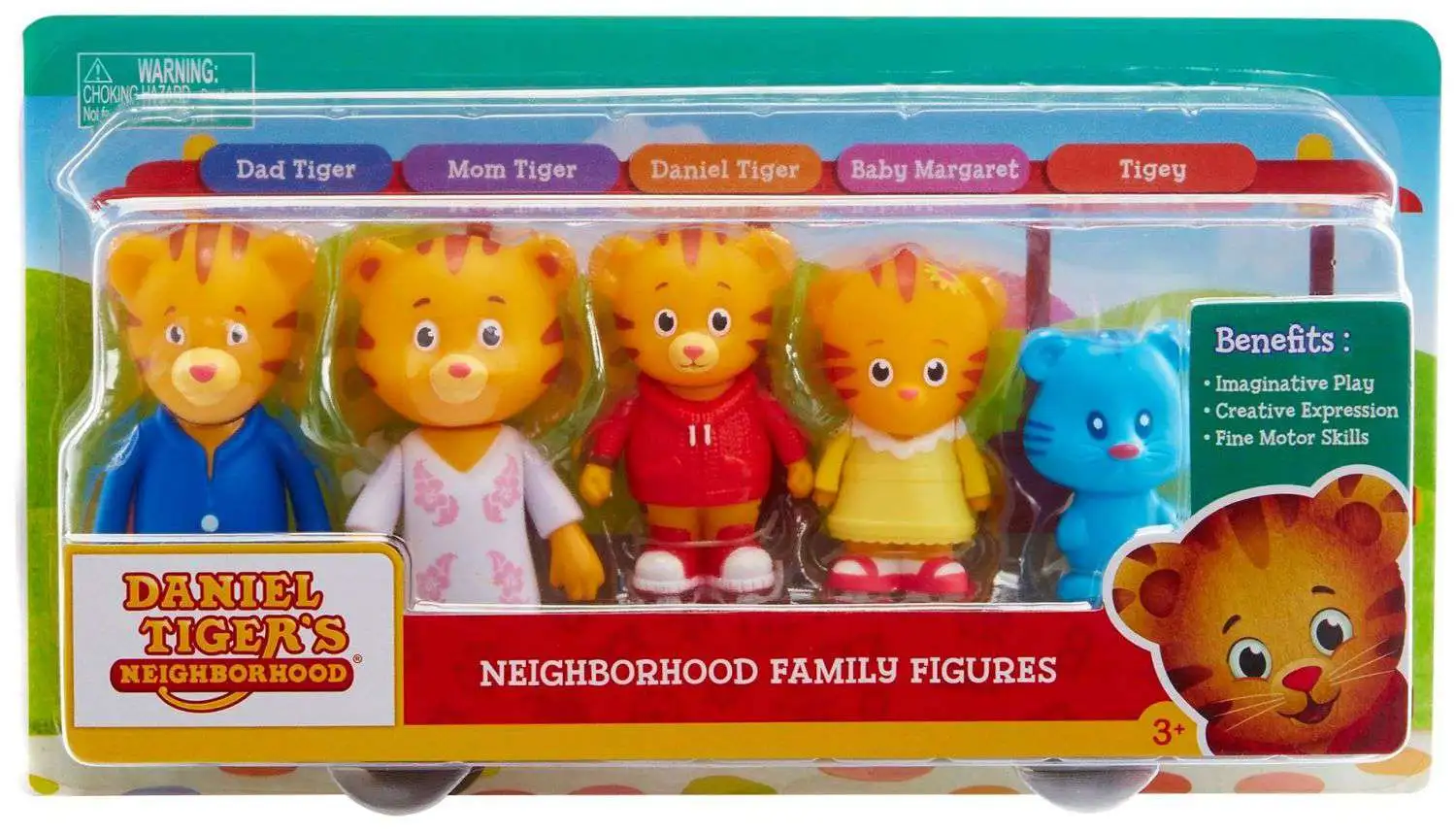 Daniel Tigers Neighborhood Family Figure 5 Pack Jakks Pacific ToyWiz