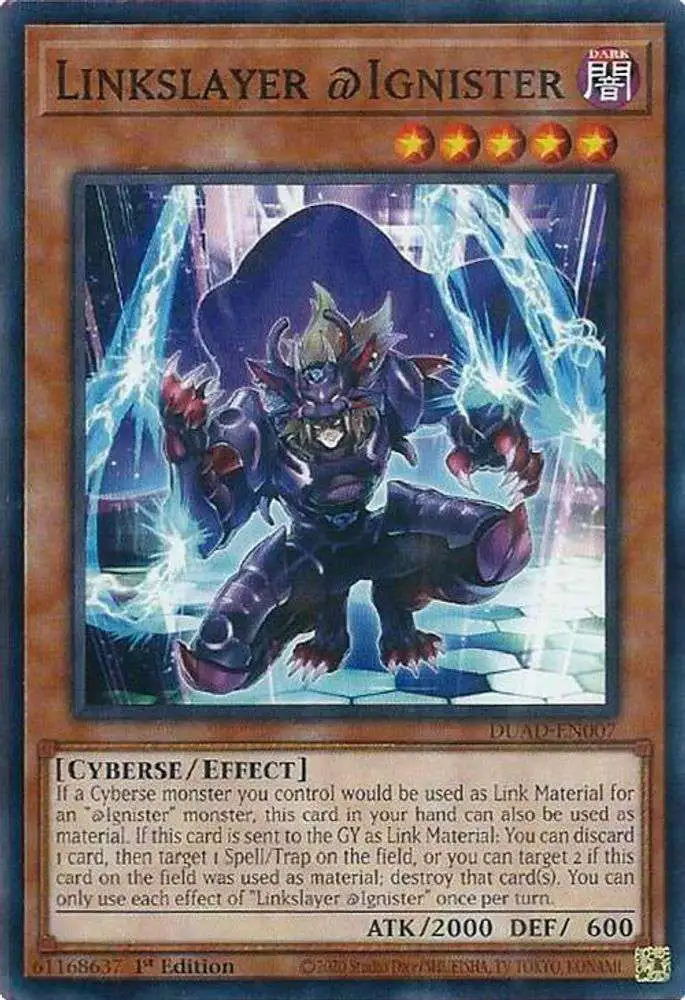 yugioh ignister cards Card: A.I. Land {1st Edition} You can only use this effect of Water Leviathan @Ignister once per turn My @Ignister Yugioh Deck Profile