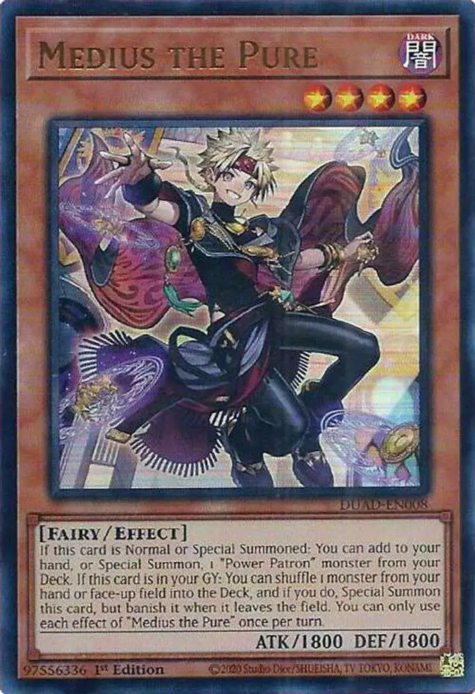 遊戯王 DUAD-EN008 無垢なる者 メディウス Medius the Pure (英語版 1st Edition スターライトレア) Duelist’s Advance Amazon.co.jp: 遊戯王カード DUAD-JP008 無垢なる者 メディウス