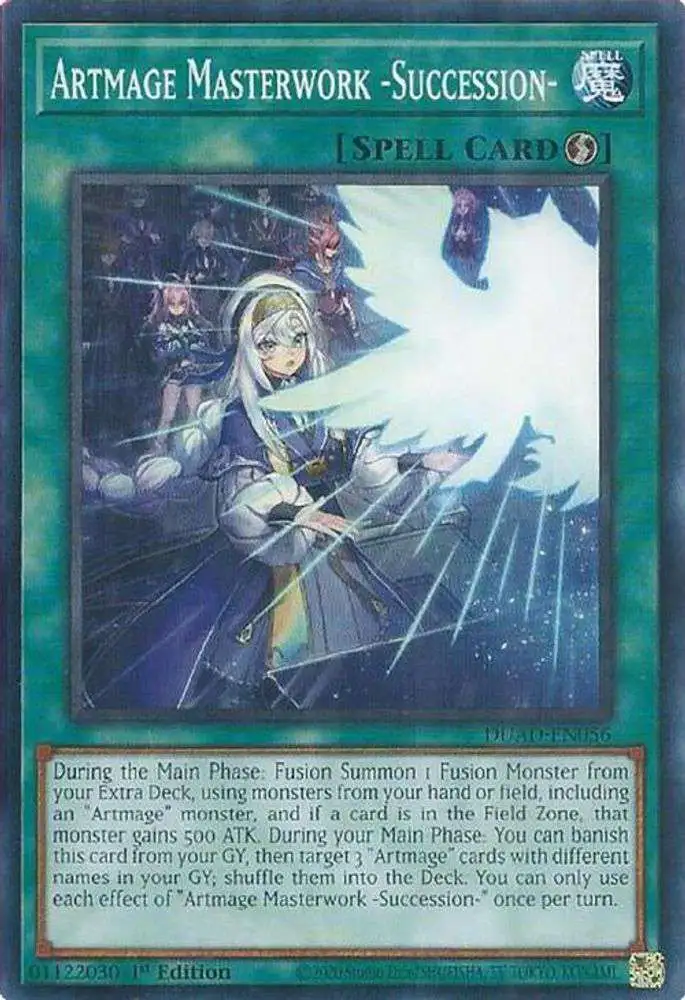 YuGiOh Trading Card Game Duelists Advance Single Card Common Artmage Masterwork -Succession- DUAD-EN056 - ToyWiz YuGiOh Trading Card Game Duelists Advance Single Card Common Artmage Masterwork -Succession- DUAD-EN056 - ToyWiz