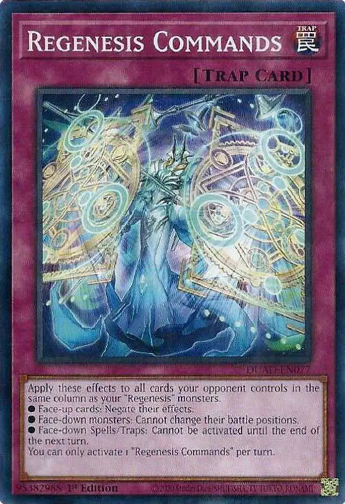 YuGiOh Trading Card Game Duelists Advance Single Card Common Regenesis Commands DUAD-EN077 - ToyWiz YuGiOh Trading Card Game Duelists Advance Single Card Common Regenesis Commands DUAD-EN077 - ToyWiz
