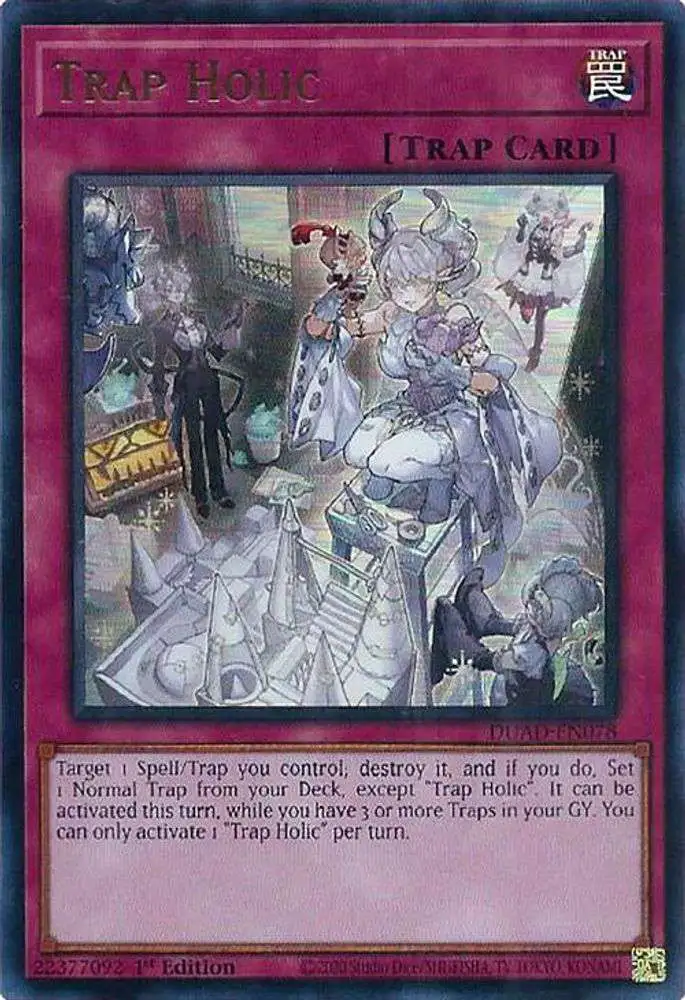 YuGiOh Trading Card Game Duelist's Advance Ultra Rare Trap Holic DUAD-EN078