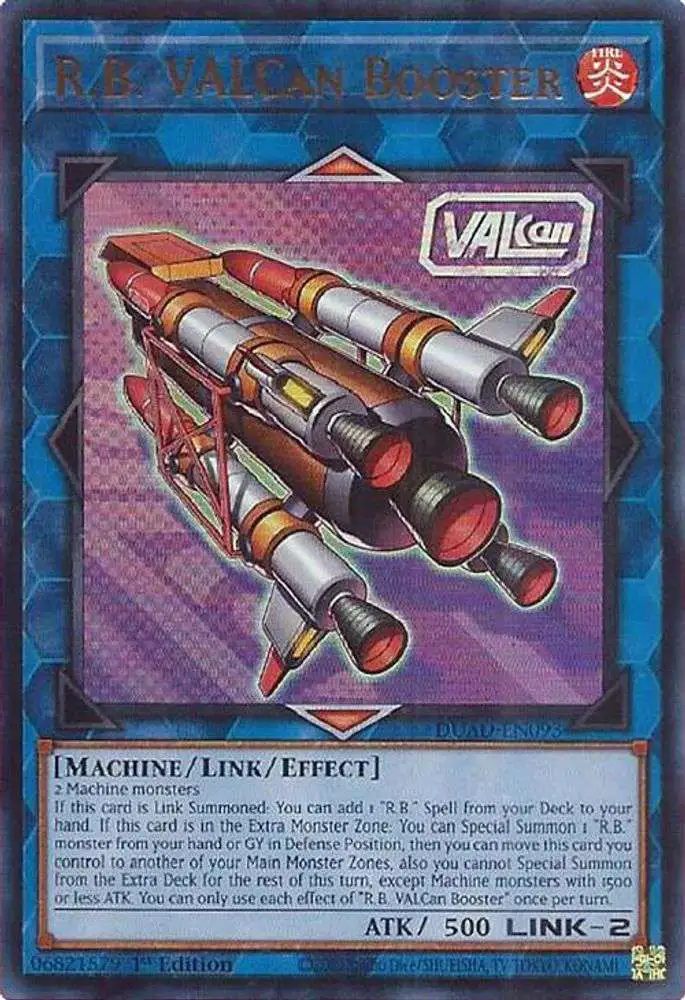 YuGiOh Trading Card Game Duelist's Advance Ultra Rare R.B. VALCan Booster DUAD-EN093