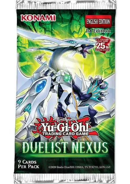 YuGiOh Duelist Nexus Booster Pack [9 Cards, 25th Anniversary]