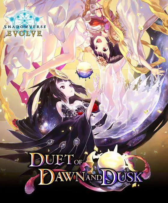 Shadowverse: Evolve Crossover Trading Card Game Duet of Dawn and Dusk Booster Box BP09 [12 Packs]