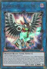 YuGiOh Duel Overload Ultra Rare Raidraptor - Wise Strix DUOV-EN005