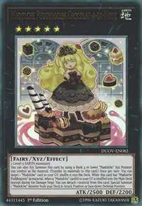 YuGiOh Duel Overload Ultra Rare Madolche Puddingcess Chocolat-a-la-Mode DUOV-EN082