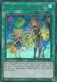 YuGiOh Duel Overload Ultra Rare Witchcrafter Creation DUOV-EN096