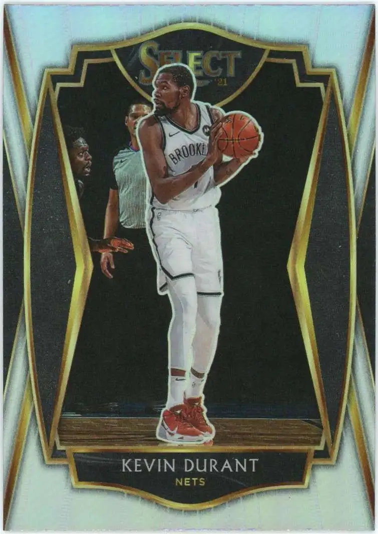 NBA 2021 Panini Select Silver Holo Kevin Durant #101