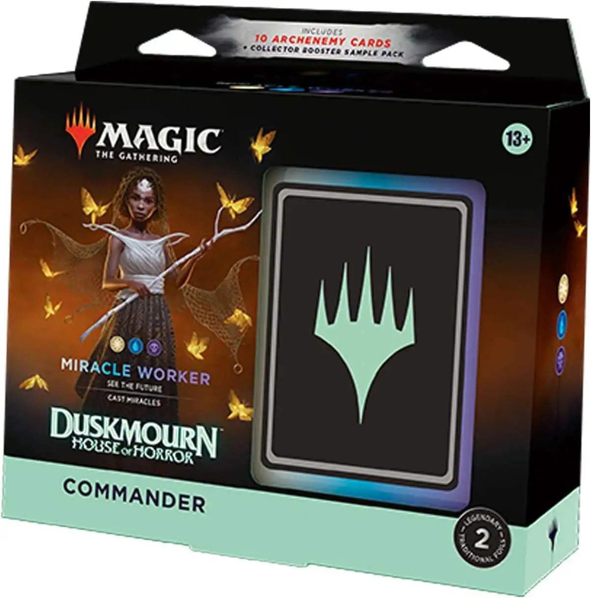 MtG Trading Card Game Duskmourn: House of Horror Miracle Worker Commander Deck