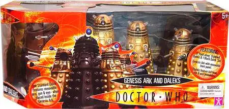 Doctor Who Genesis Ark and Daleks Action Figure Set