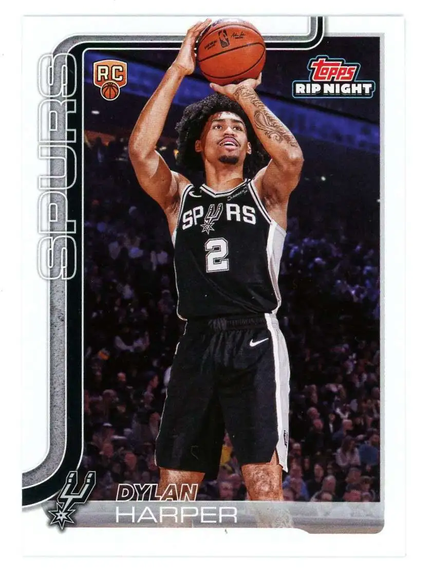 NBA 2025-26 Topps Rip Night Basketball Dylan Harper BK22 [Rookie]