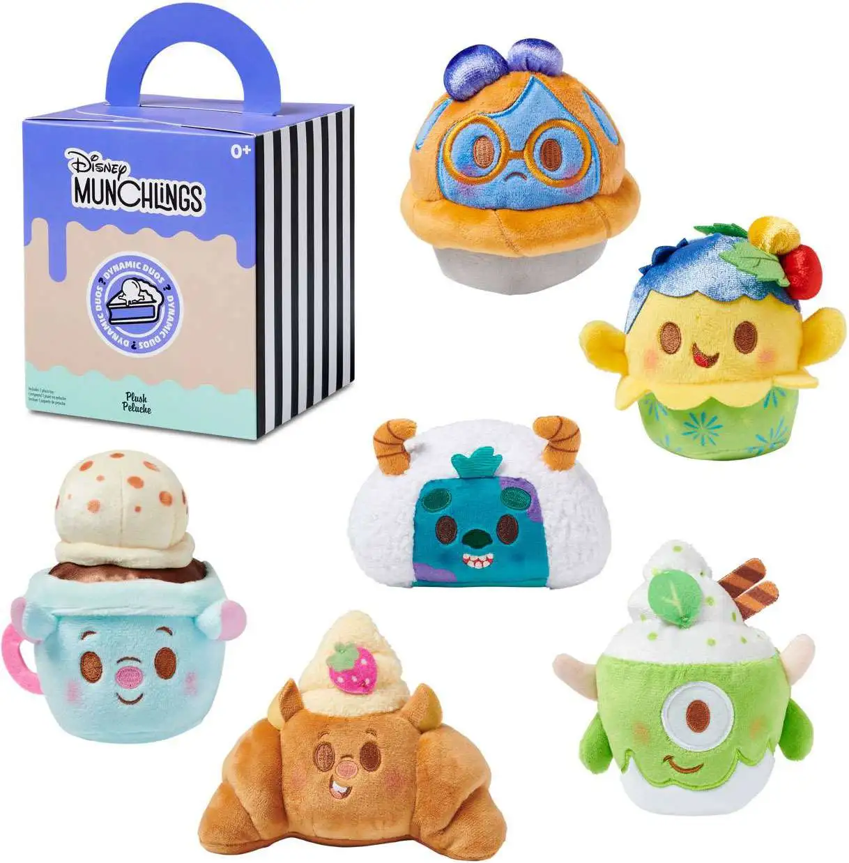 Disney Munchlings Micro Plush Dynamic Duos Exclusive 4-Inch Mystery Pack