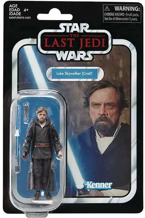 Star Wars The Last Jedi Vintage Collection Wave 21 Luke Skywalker Action Figure [Crait]