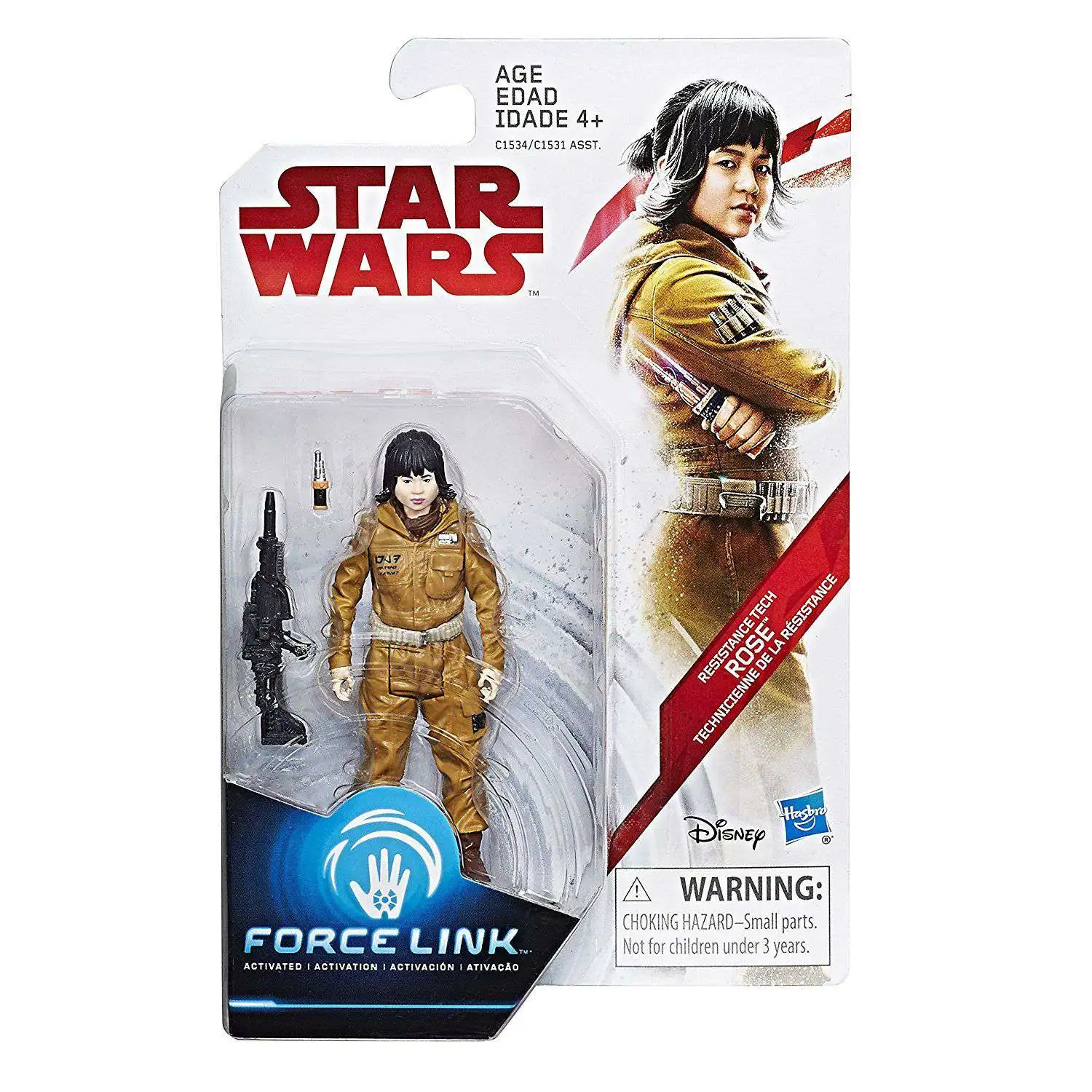 Resistance Outfit Star Wars 3.75 Inch Rey Action Figure The Force Awakens 