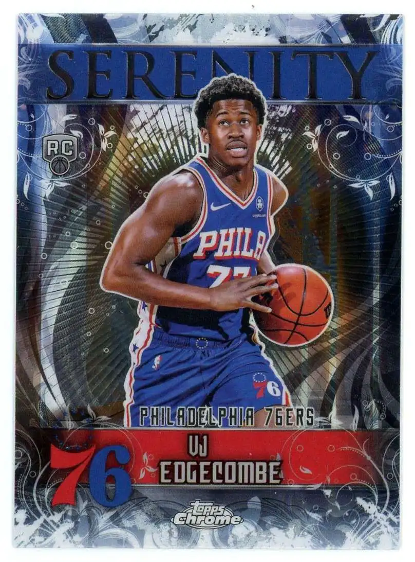 NBA 2025-26 Topps Chrome Basketball Serenity VJ Edgecombe SY-13 [Rookie]