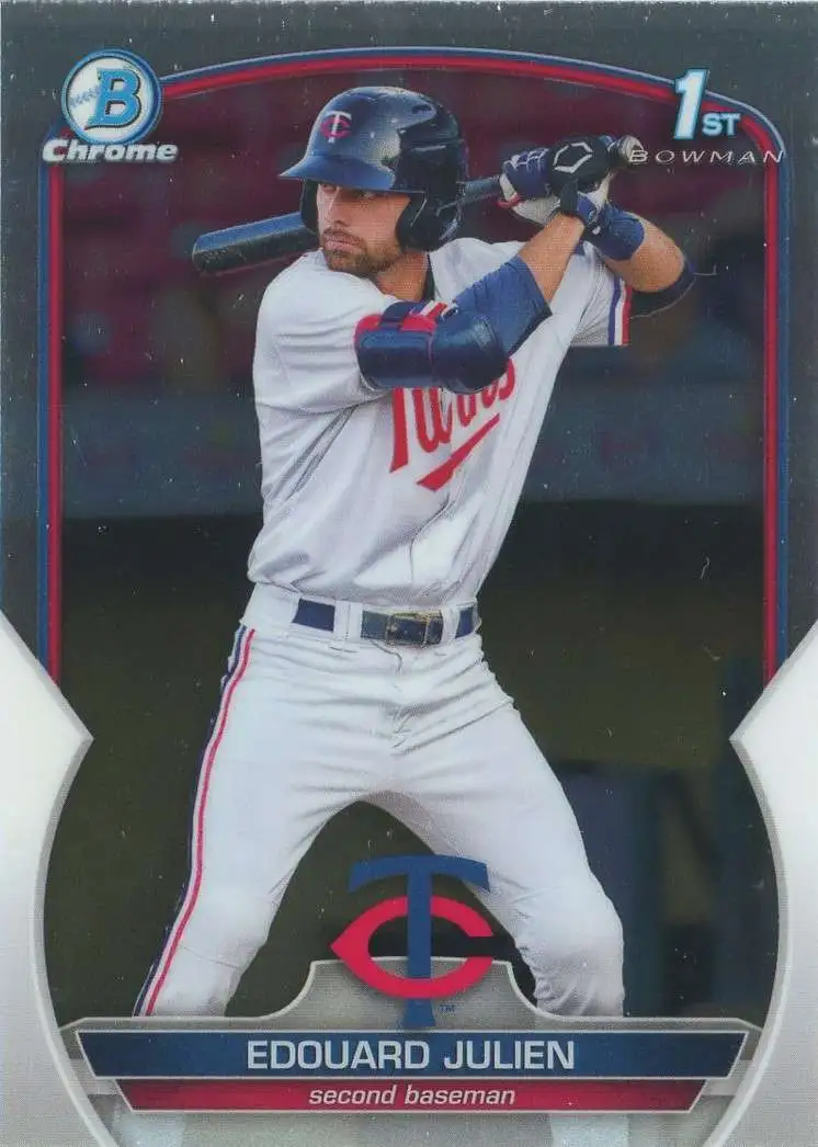 MLB Topps 2023 Bowman Chrome Prospects Edouard Julien BCP-82 [Rookie, 1st Bowman]