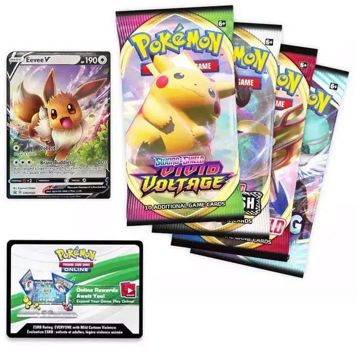 Pokémon v powers eevee v tin set 【新品未開封】 POKEMON TCG V POWERS TIN FEATURING - EEVEE V - BRAND NEW