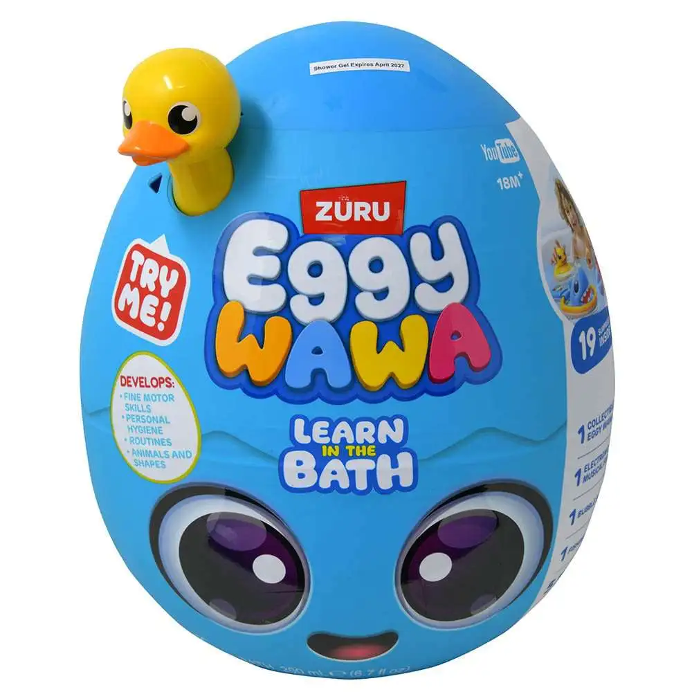 Eggy Wawa Learn in the Bath Mystery Egg Pack [Blue]