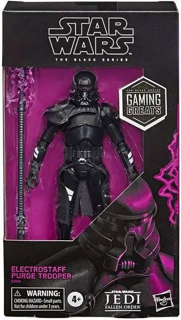 Hasbro Star Wars The Force Unleashed Shadow Stormtrooper Black Series Action Figure" for sale online 