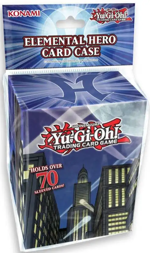 RED DECK BOX ~ 100 Card Holder ~ protect deck building game sports trading 