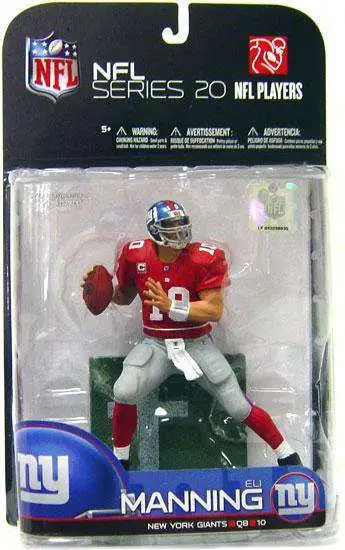 McFarlane Toys NFL New York Giants Sports Football Series 20 Eli Manning Action Figure [Red Jersey Variant, Damaged Package]