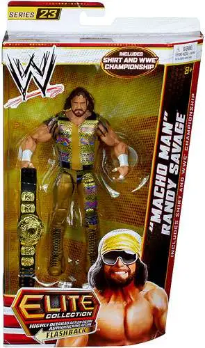 WWF WWE Macho Man Randy Savage Winged Eagle Belt Wrestling Action Figures Toy 