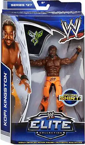 WWE Wrestling Elite Collection Series 27 Kofi Kingston Action Figure [Shirt]