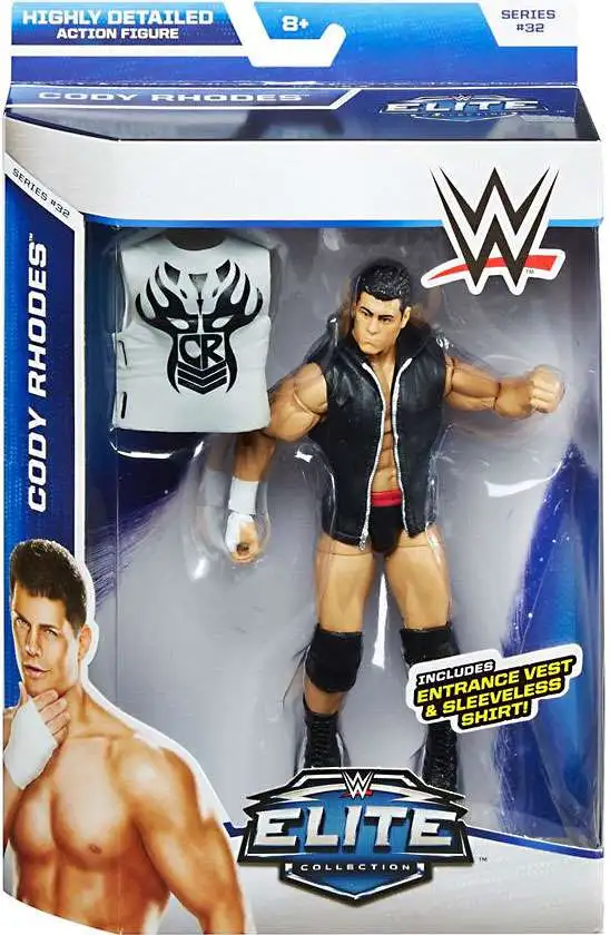 WWE Wrestling Elite Collection Series 32 Cody Rhodes 6 Action Figure ...
