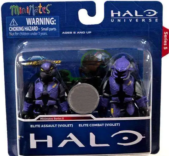 Halo Minimates Army Dump Elite Assault Boxed Khaki 
