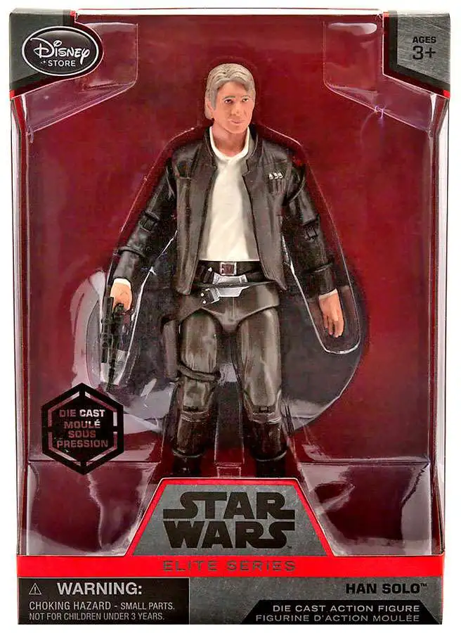 Disney Star Wars The Force Awakens Elite Han Solo Exclusive 6.5-Inch Diecast Figure