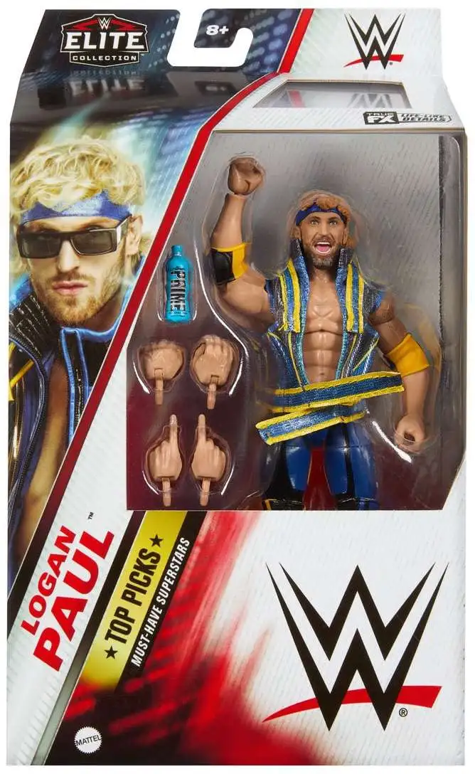 WWE Wrestling Elite 2024 Top Picks Logan Paul Action Figure