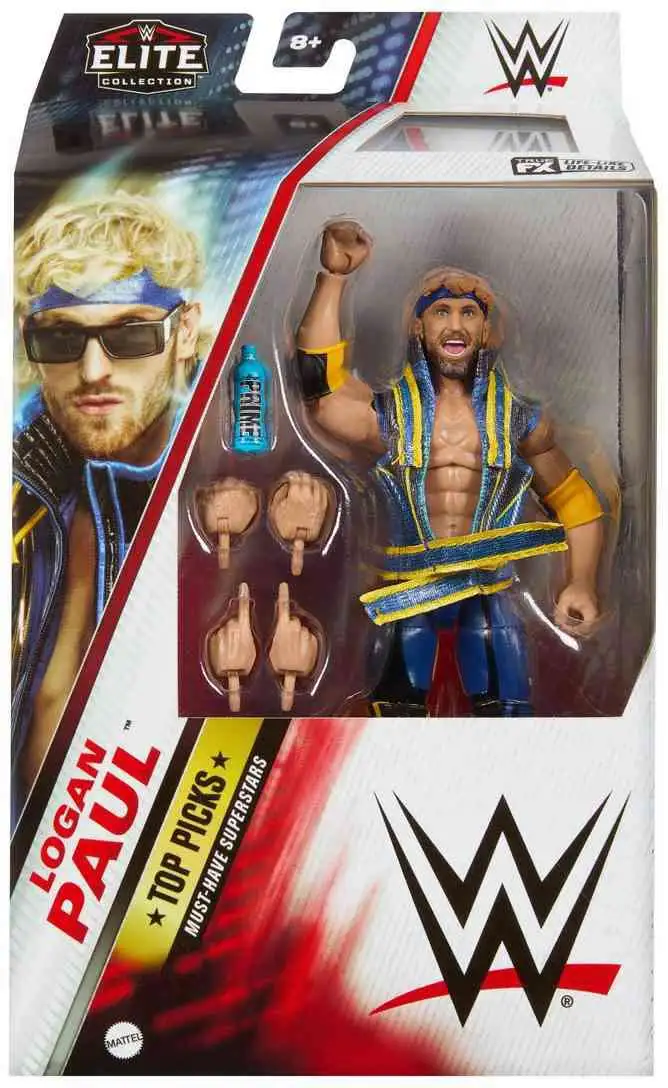 WWE Wrestling Elite 2024 Top Picks Logan Paul Action Figure [Damaged Package]