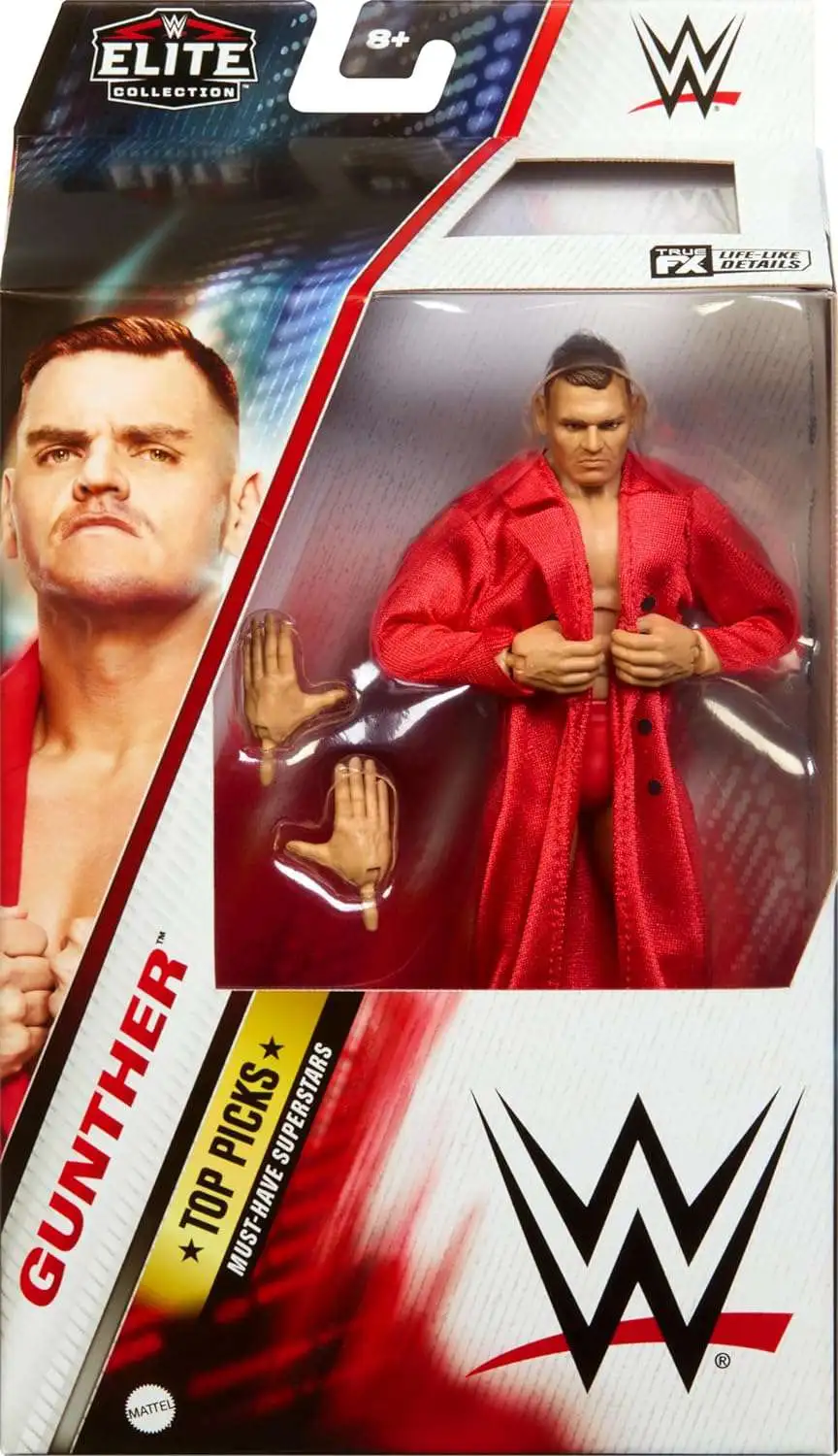 WWE Wrestling Elite 2024 Top Picks Gunther Action Figure