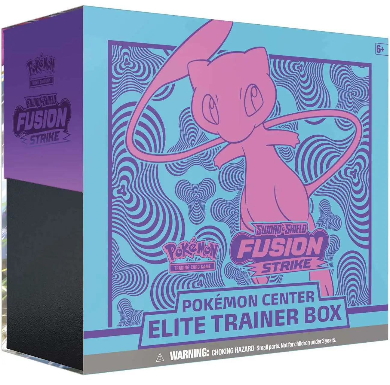 Pokemon TCG: Sword & Shield - Fusion Strike Elite Trainer Box - Mew [Card  Game, 2 Players] 