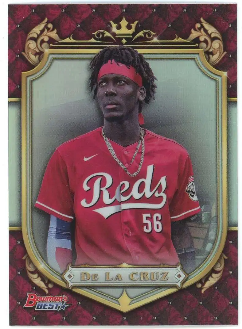 MLB Cincinatti Reds 2022 Bowman's Best Prospective Royalty Elly De La Cruz PR-6 [Rookie]