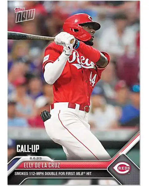  2023 Topps Now Baseball #485 Elly de la Cruz Pre