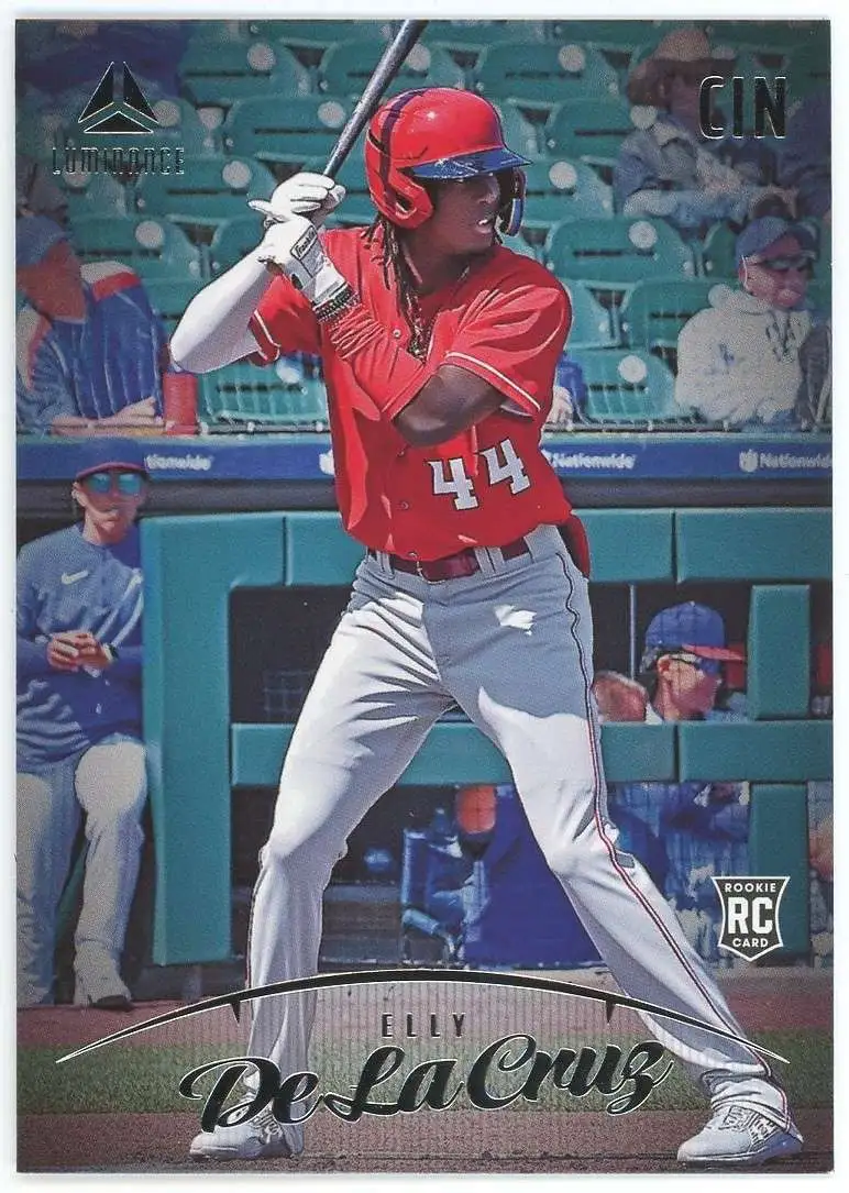 MLB Cincinatti Reds 2023 Panini Chronicles Luminance Elly De La Cruz #25 [Rookie]