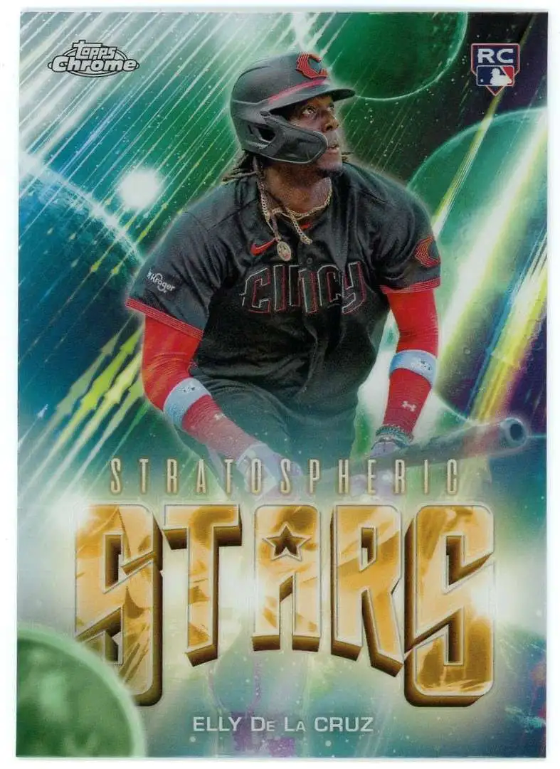 MLB 2024 Topps Chrome Update Series Stratospheric Stars Elly De La Cruz SSC-10 [Rookie]