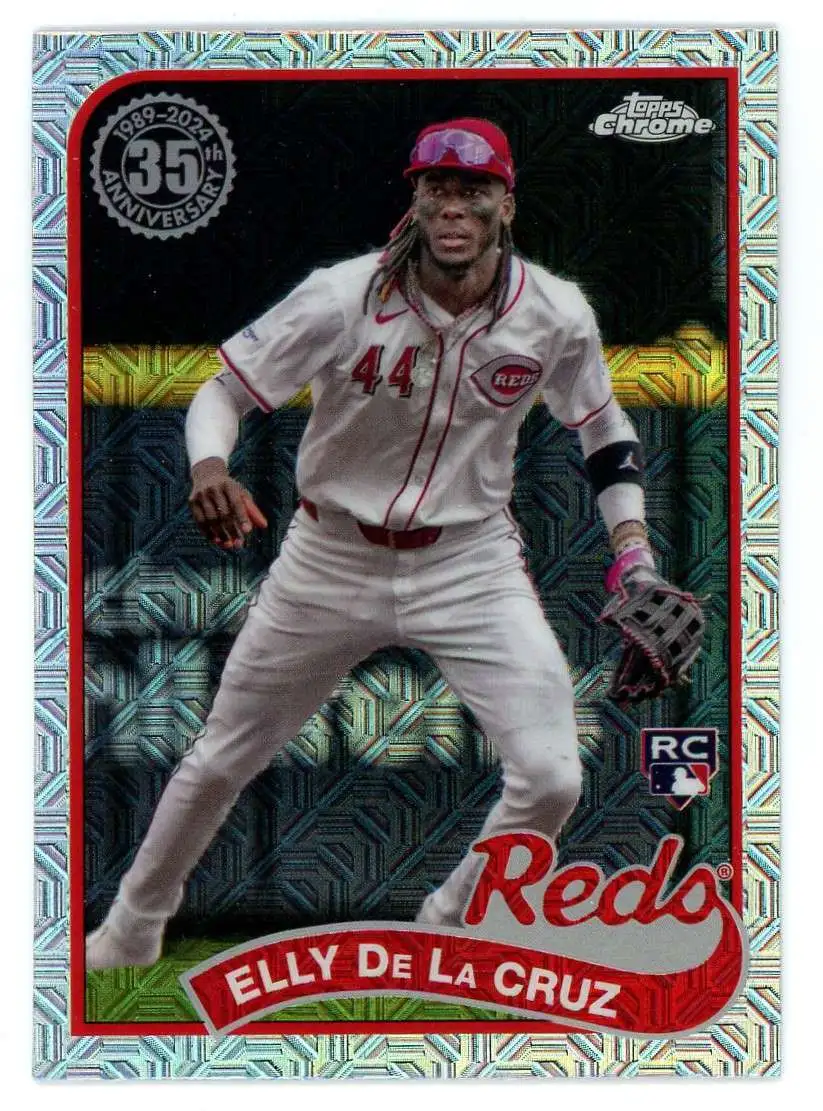 ELLY DE LA CRUZ 2023 Donruss Signature Serie Gold HOLO /25