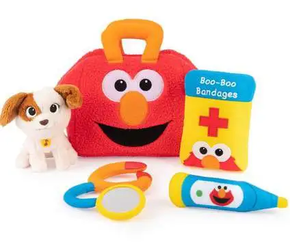 Sesame Street Elmo & Tango 8-Inch Checkup Playset