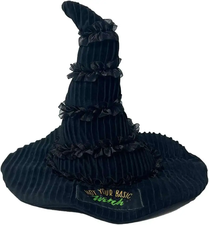 Wizard of Oz Wicked Elphaba's Witch Hat Super Soft Plush Decorative Throw Pillow