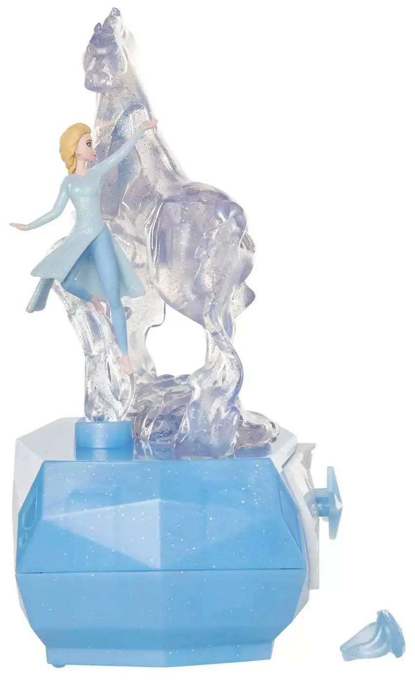 Disney Frozen Frozen 2 Elsa and Water Nokk Jewelry Box Lights & Sounds NEW!! 
