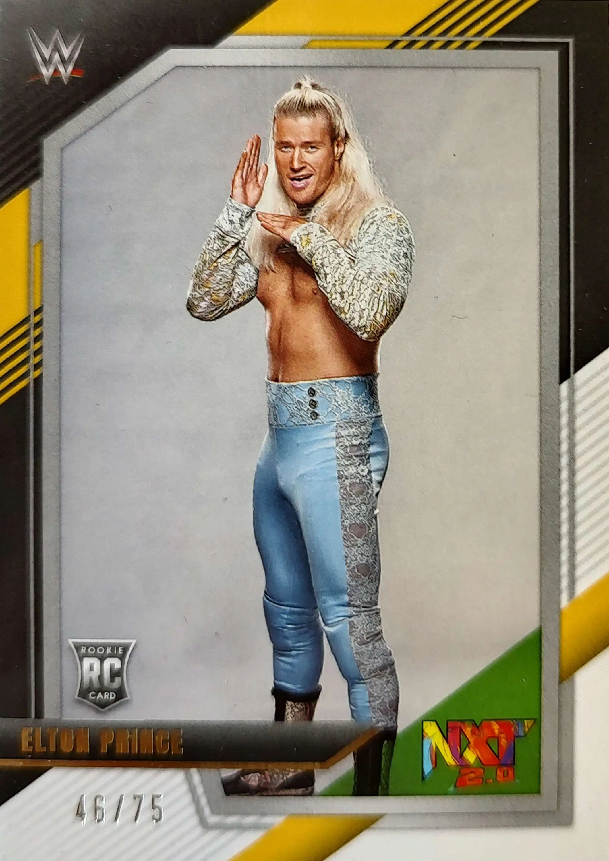 2022 Panini NXT WWE 46/75 Elton Prince #98 [Rookie]