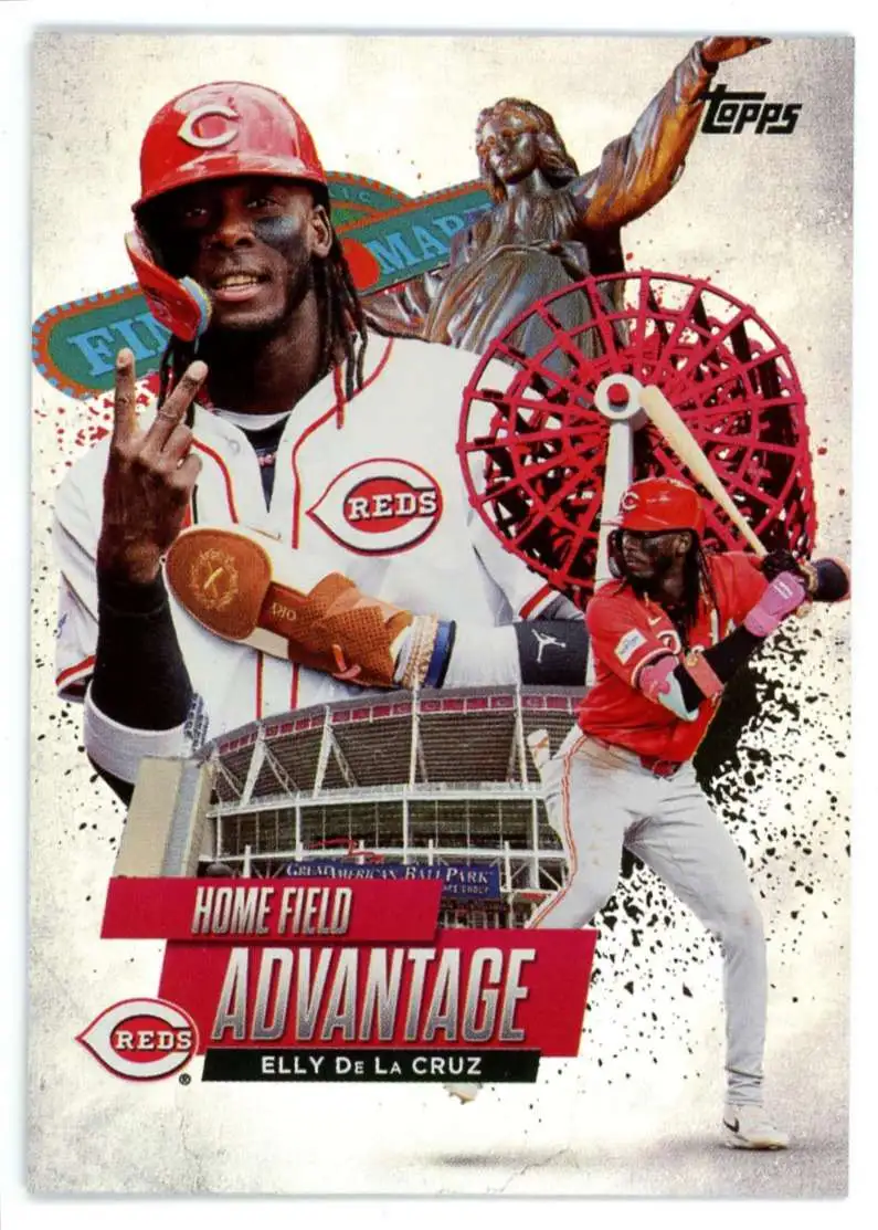 MLB 2025 Topps Series 1 Home Field Advantage Elly De La Cruz HA-16