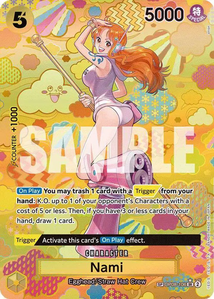 ＊namie＊ Nami [OP08 - OP08-106] - NM [Foil] TCG One Piece | eBay