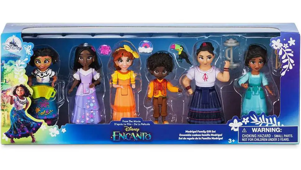 Disney Encanto Madrigal Family Exclusive 3 Mini Figure 6-Pack Gift