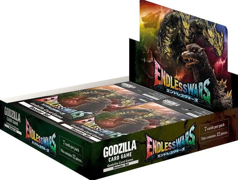 Godzilla Trading Card Game Endless Wars Booster Box BP04 12 Packs