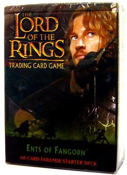 Ents of Fangorn Faramir 63 Card Starter Deck Lord of the Rings TCG 